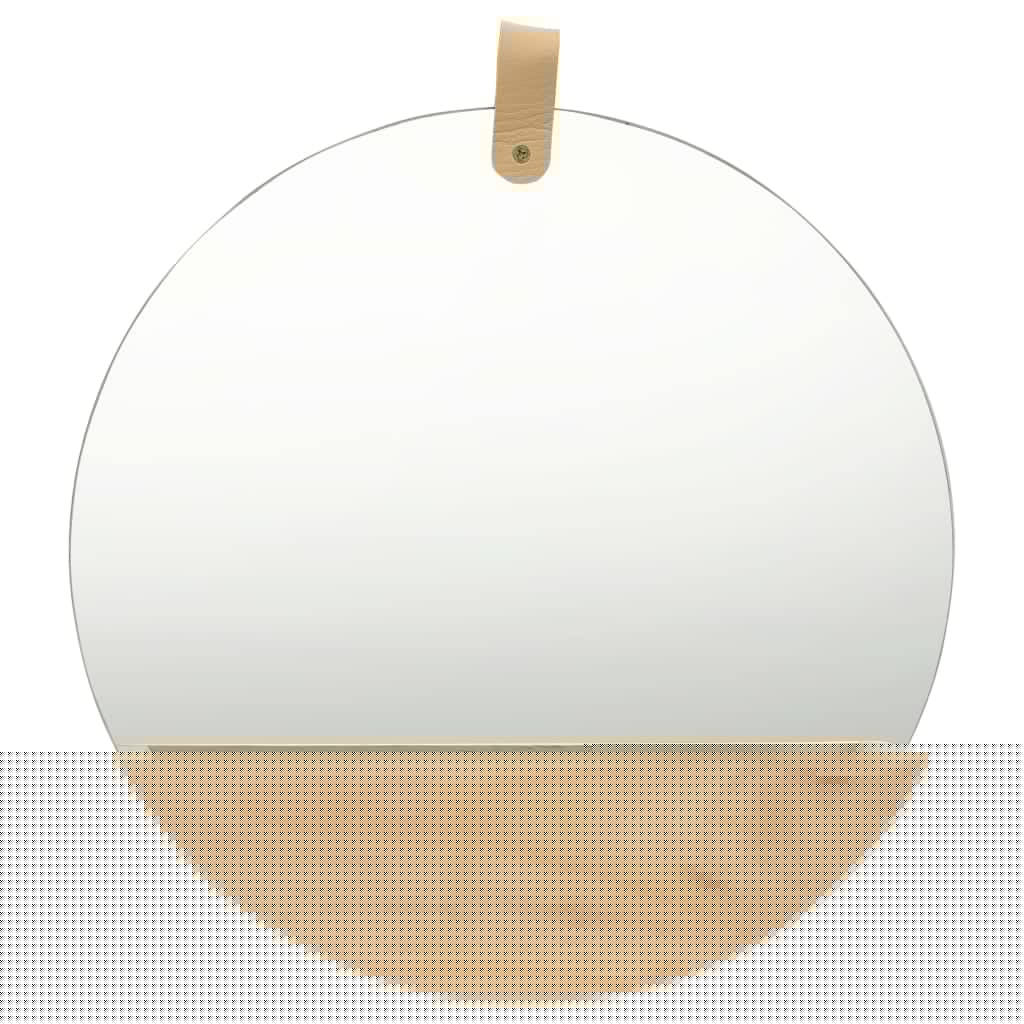 vidaXL Hanging Mirror Wall Mirror with Storage Bathroom Mirror Solid Pinewood