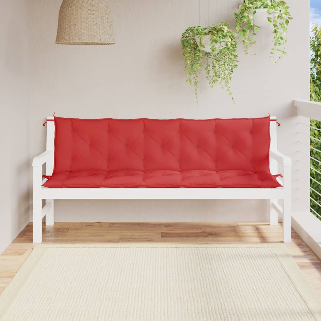 vidaXL Bench Cushion Water Repellent Outdoor Seat Cushion Pad Oxford Fabric
