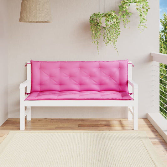 vidaXL Bench Cushion Water Repellent Outdoor Seat Cushion Pad Oxford Fabric